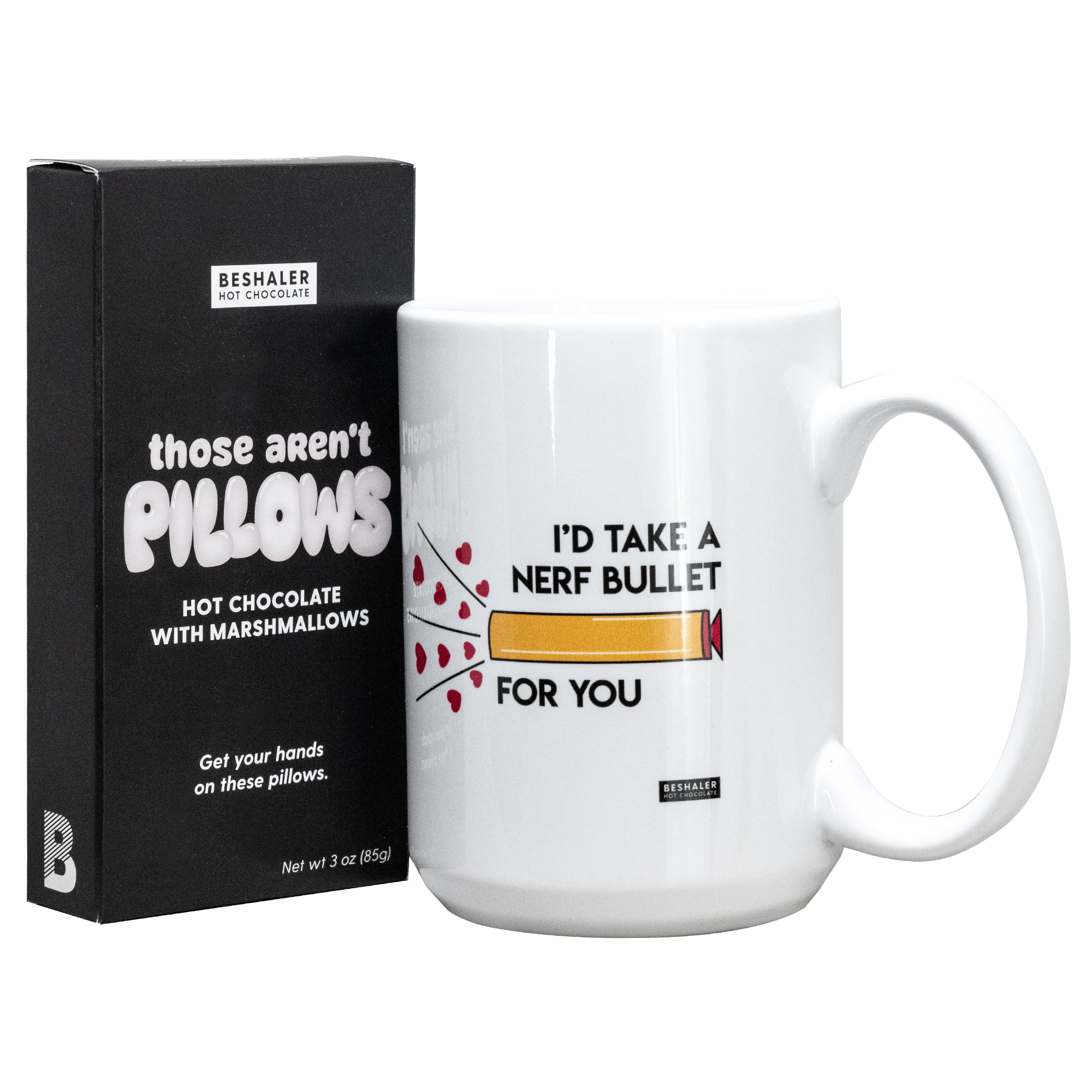 Beshaler Hot Chocolate – wholesale Coffee mug – Nerf Bullet Mug4