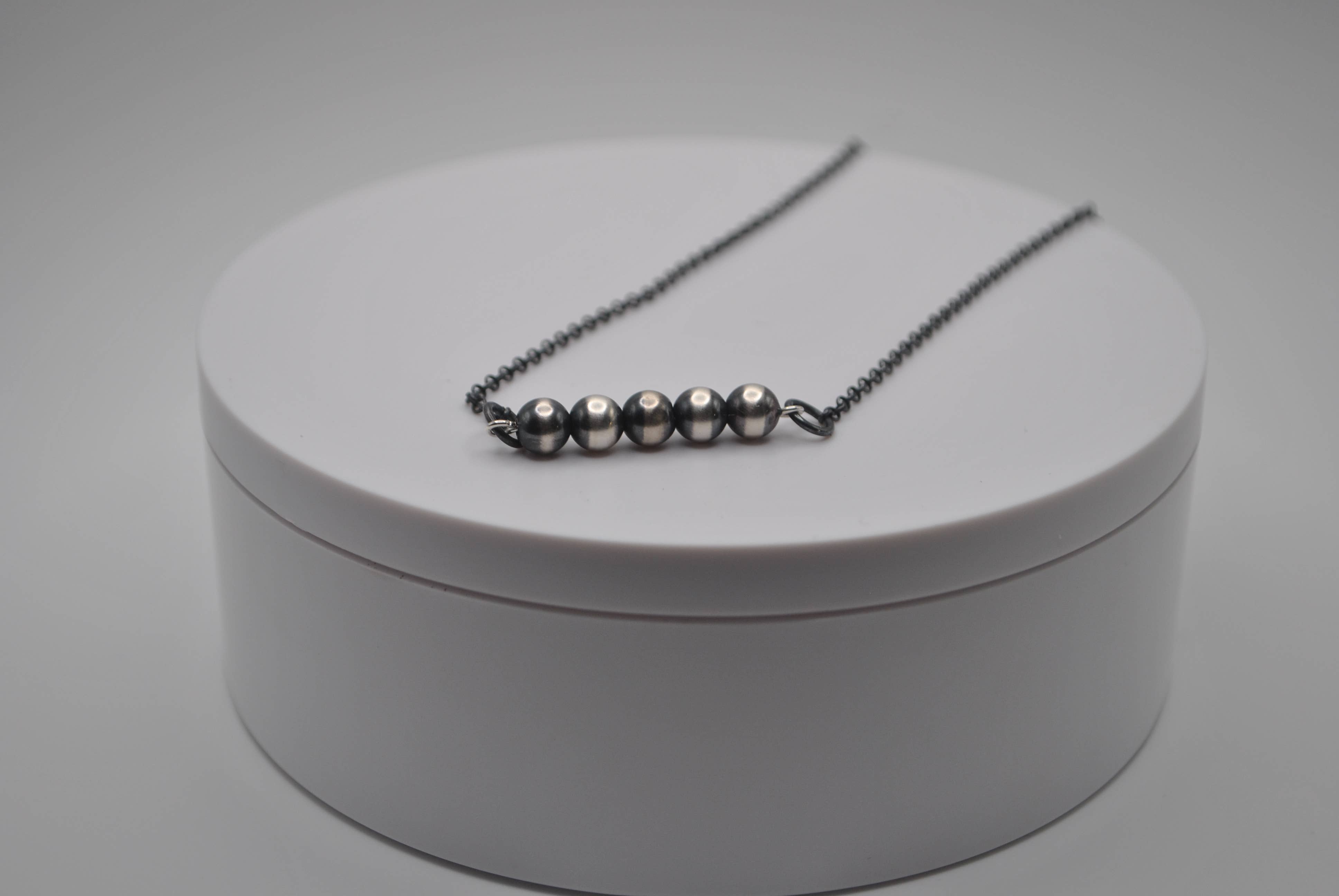 Ella Elisabeth Designs - Wholesale Beaded/Pearl Necklace - Handcrafted Navajo Pearl Bar Necklace1