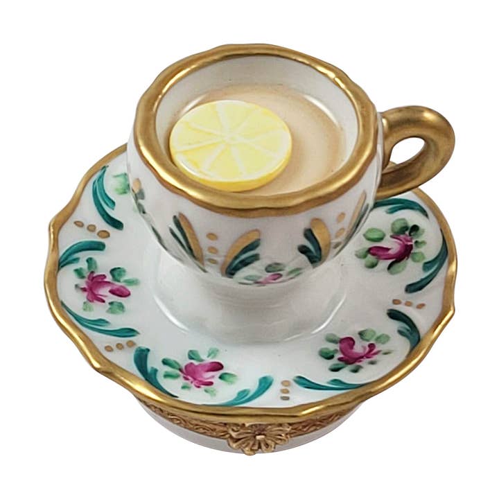 Kopp te med citron och avtagbar sockerbit för wholesale av Rochard