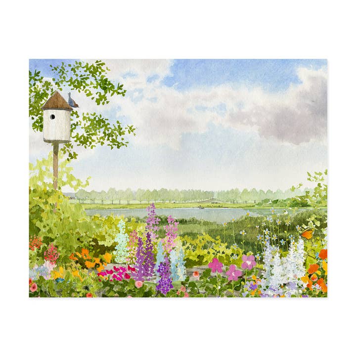 Felix Doolittle - Wholesale Art Print - Butterfly Garden - Art Print