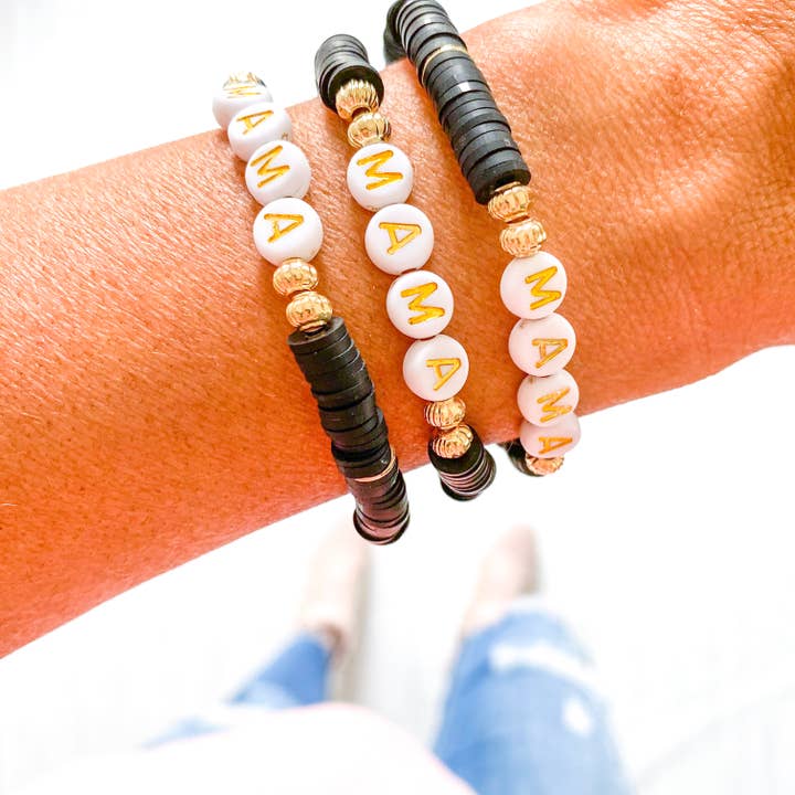 Savvy Bling - Wholesale Beaded Bracelet - Mama Heishi Bracelets