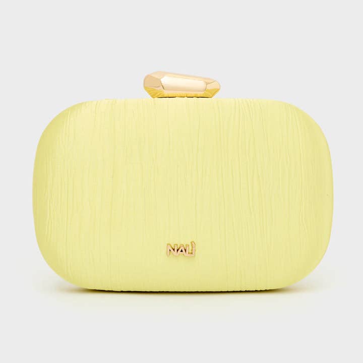 POCHETTE NADINE PLISSÉE LAMINÉE - N66 pour la vente par NALI'