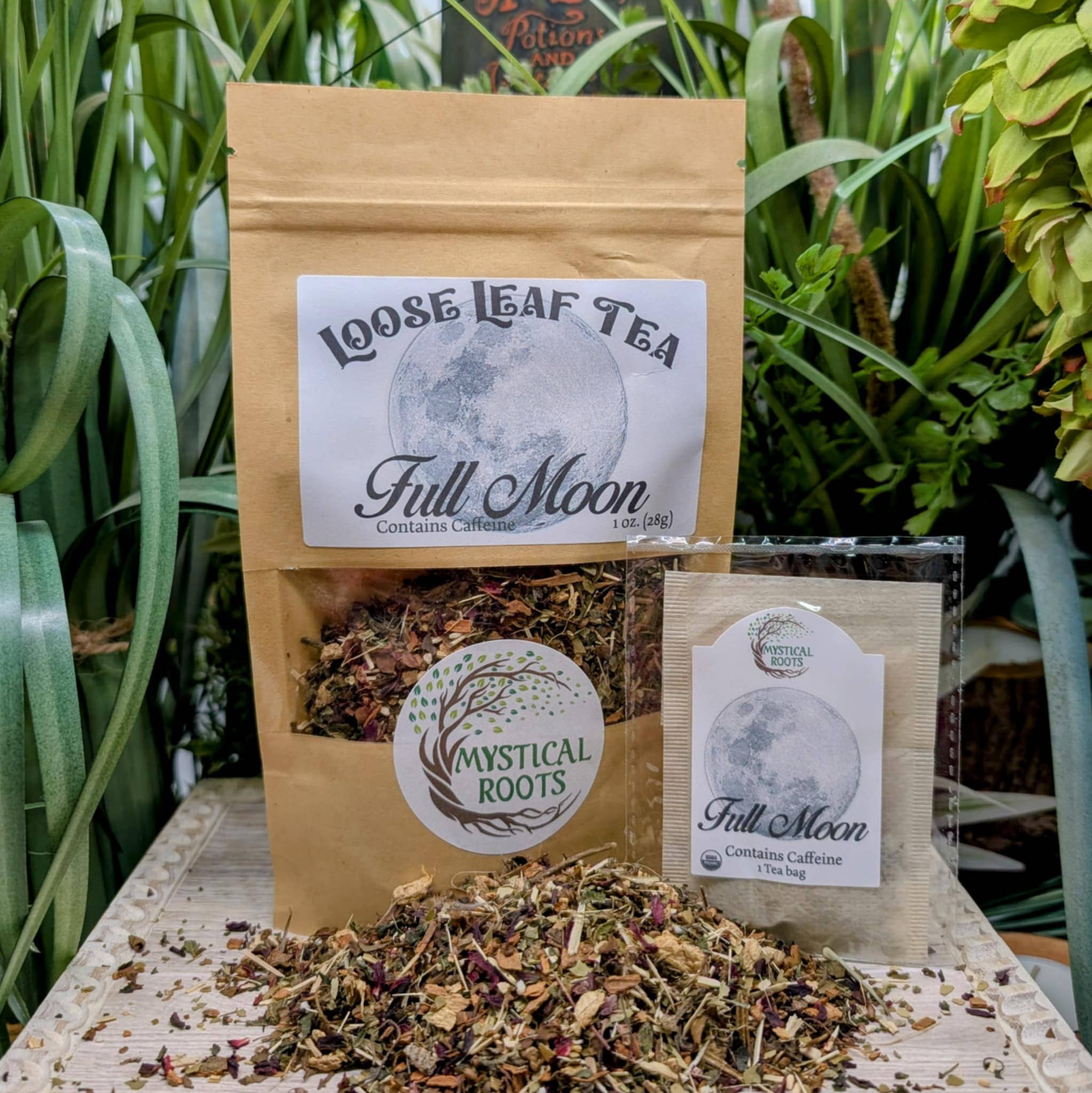 Mystical Roots - Venta al por mayor Tés a granel - Luna Llena – Té Ritual Energizante para Magia Lunar - Suelto2