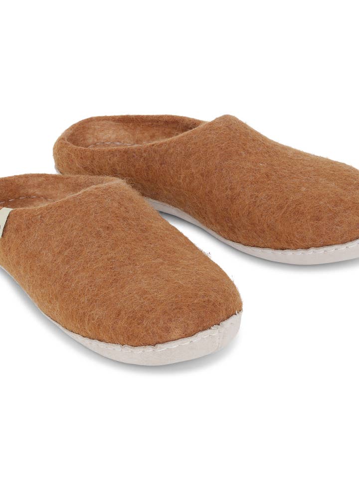 Chestnut Slippers for wholesale by Talla Imports
