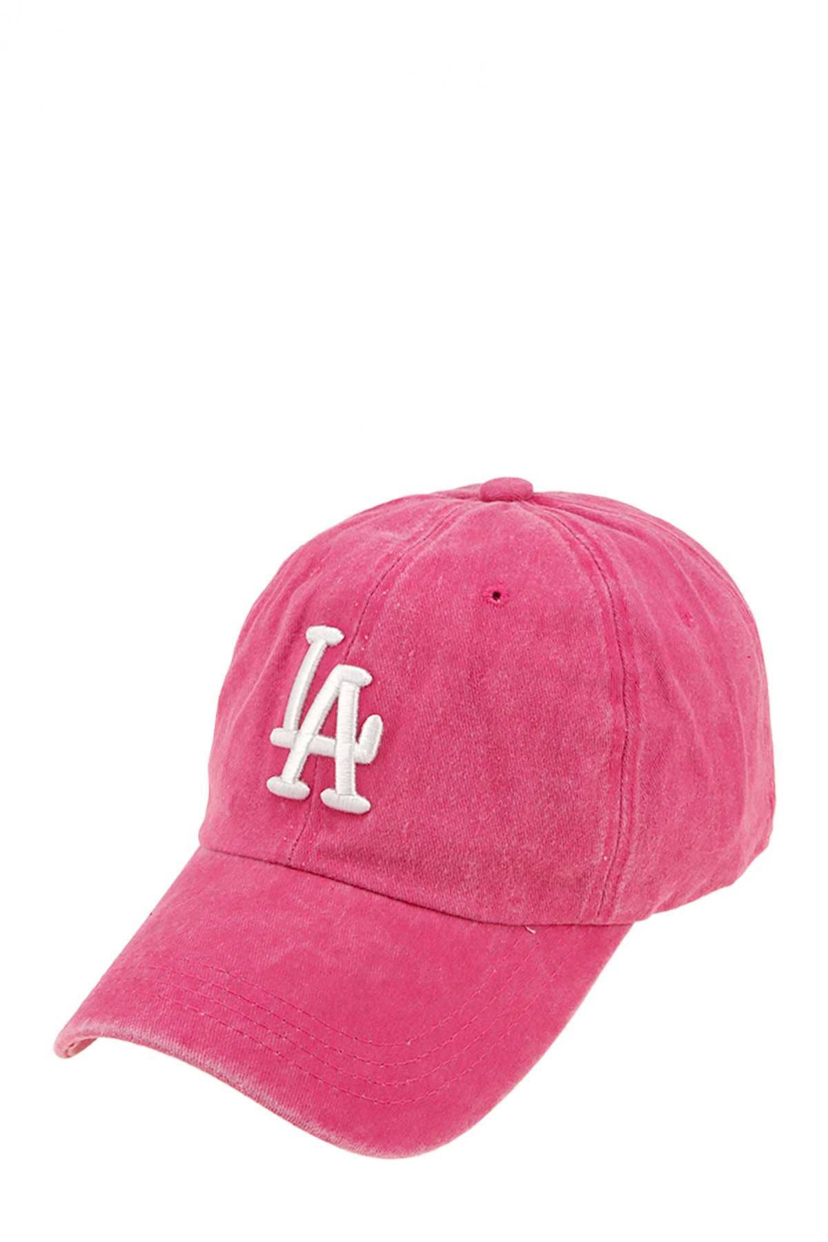 anbfashion - Wholesale Baseball Cap - Women's - New LA 3D Embroidery Pigment Baseball Cap 711