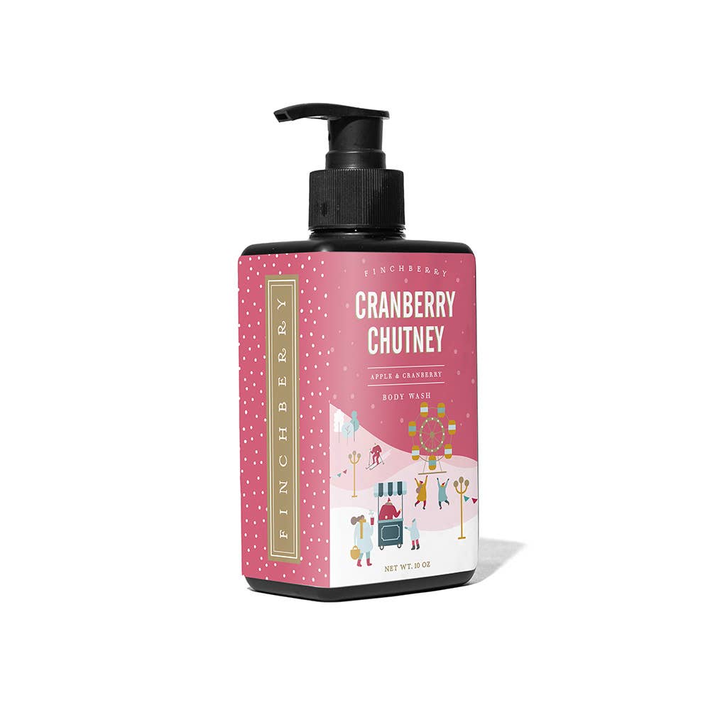 FinchBerry - Wholesale Body Wash/Shower Gel - Cranberry Chutney Moisturizing Holiday Body Wash1