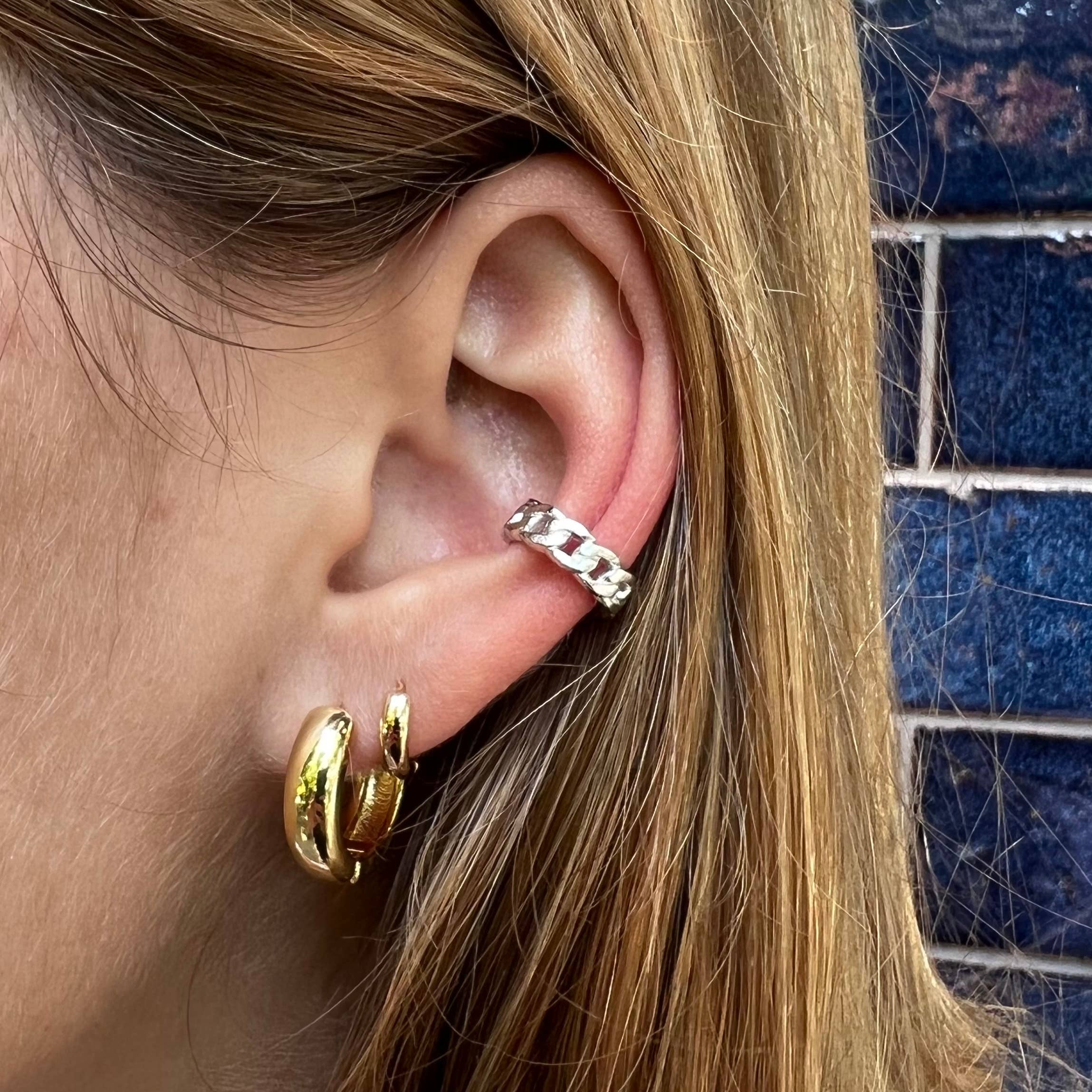 Something Silver - Wholesale Huggie Earrings - Wide Hinge Huggies2