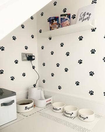 WinsterCreations™ – wholesale Wall decal/stickers – Animal Pet Paw Prints Wall Stickers Decal Home Decor Decals0