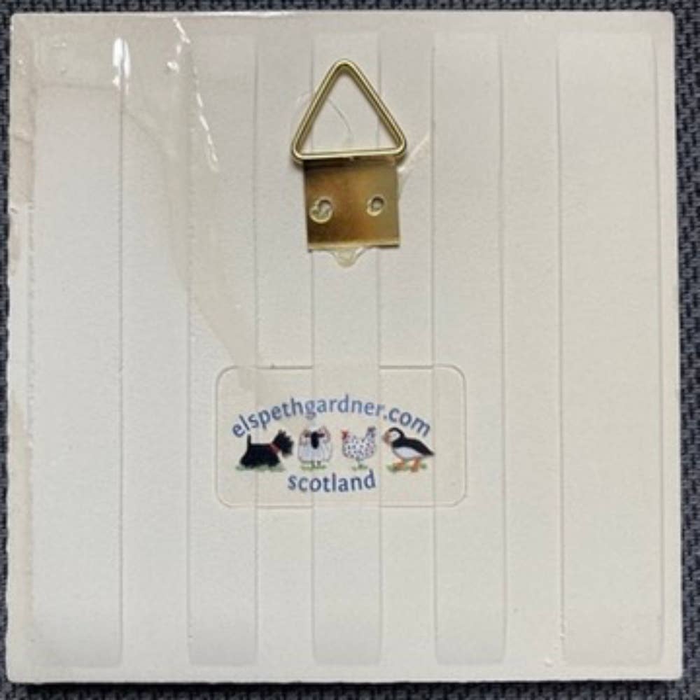 Elspeth Gardner Ceramics - Wholesale Wall Tile - Hand painted delftstyle ceramic tile Lighthouse in 2 sizes6