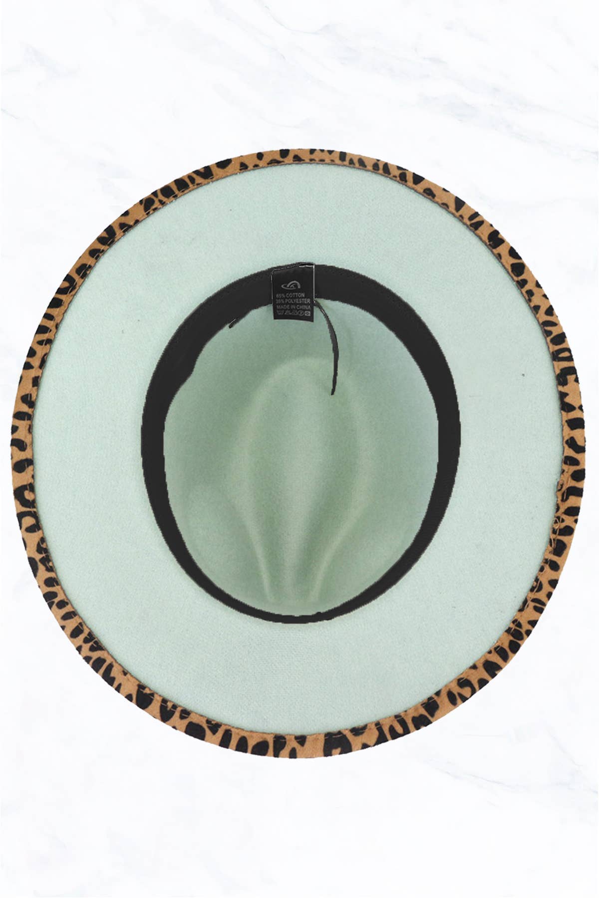 Suzie Q USA - Wholesale Fedora - Women's - Women Double Sided Color Matching Leopard Fedora Hat11