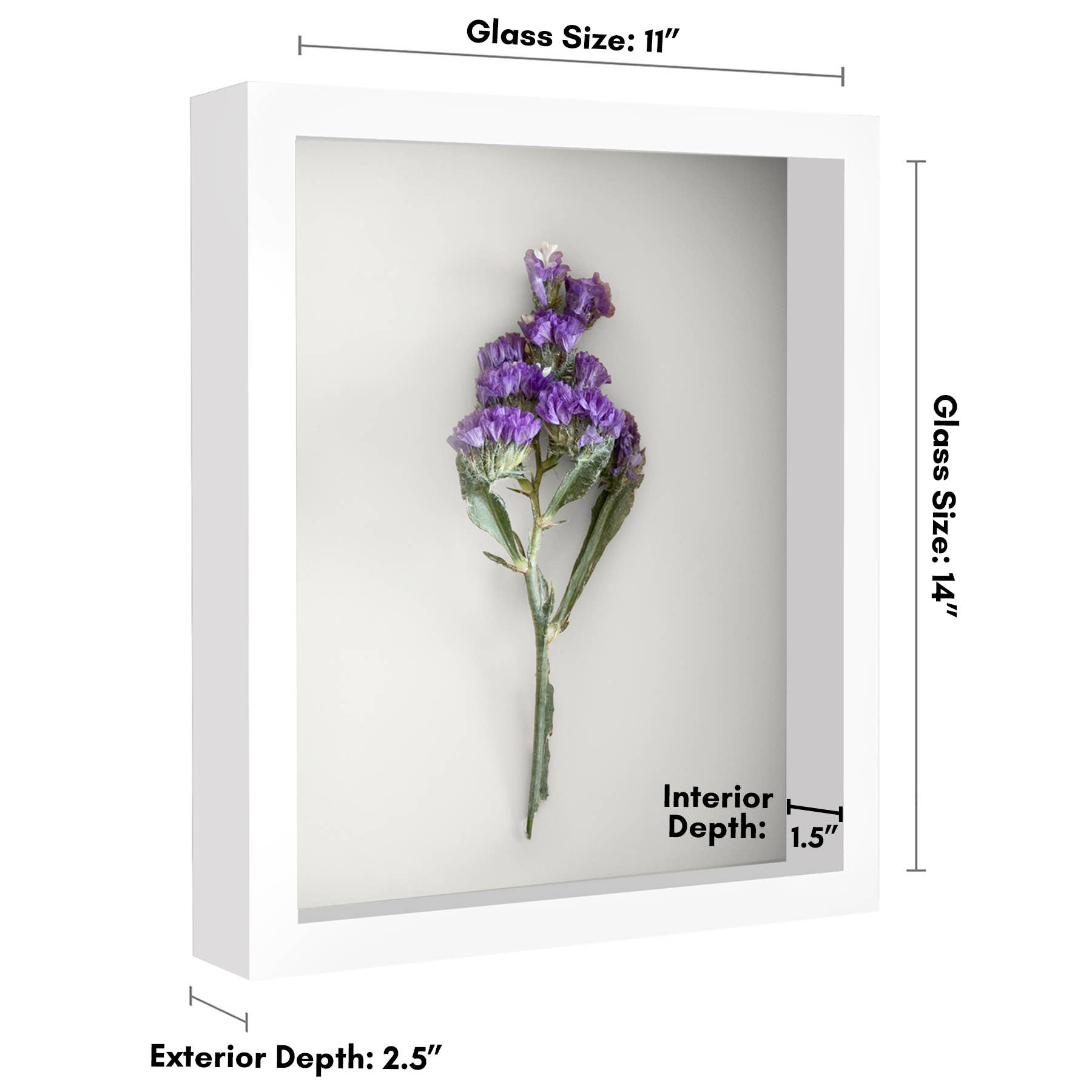 Americanflat - Wholesale Picture Frame - Americanflat Shadow Box Frame with Soft Felt Back21