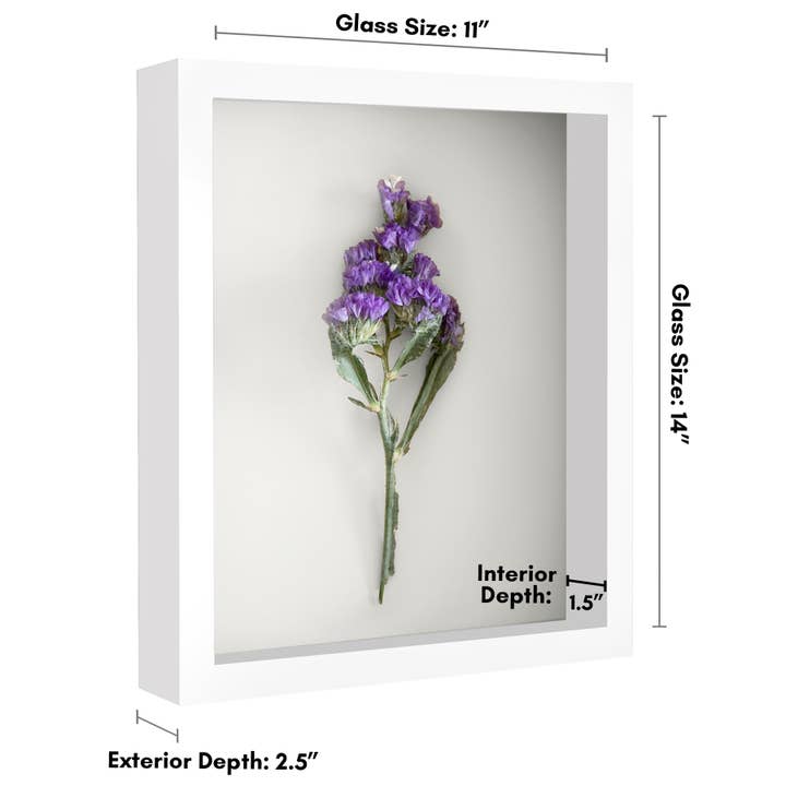 Americanflat - Wholesale Picture Frame - Americanflat Shadow Box Frame with Soft Felt Back21