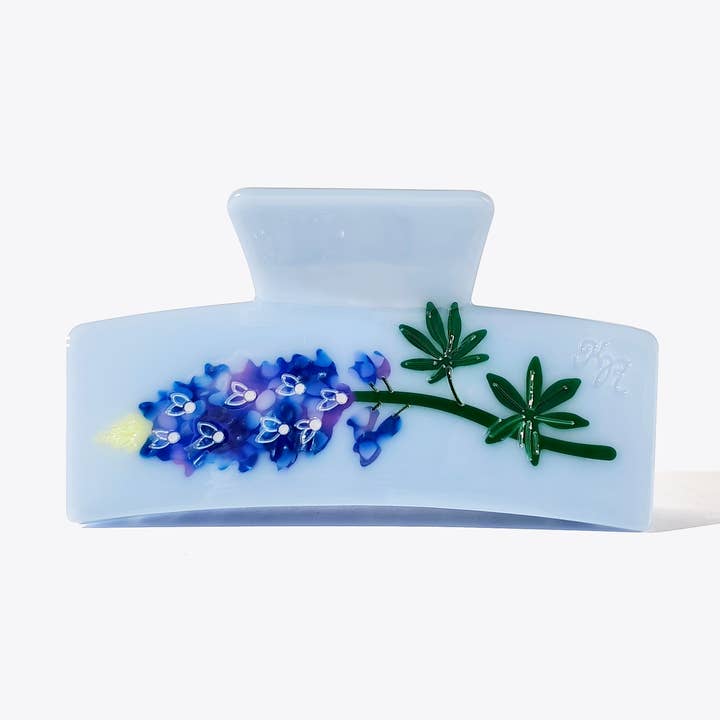 Hey Ricochet - Wholesale Hair Clip - Women's - Bluebonnet Claw0