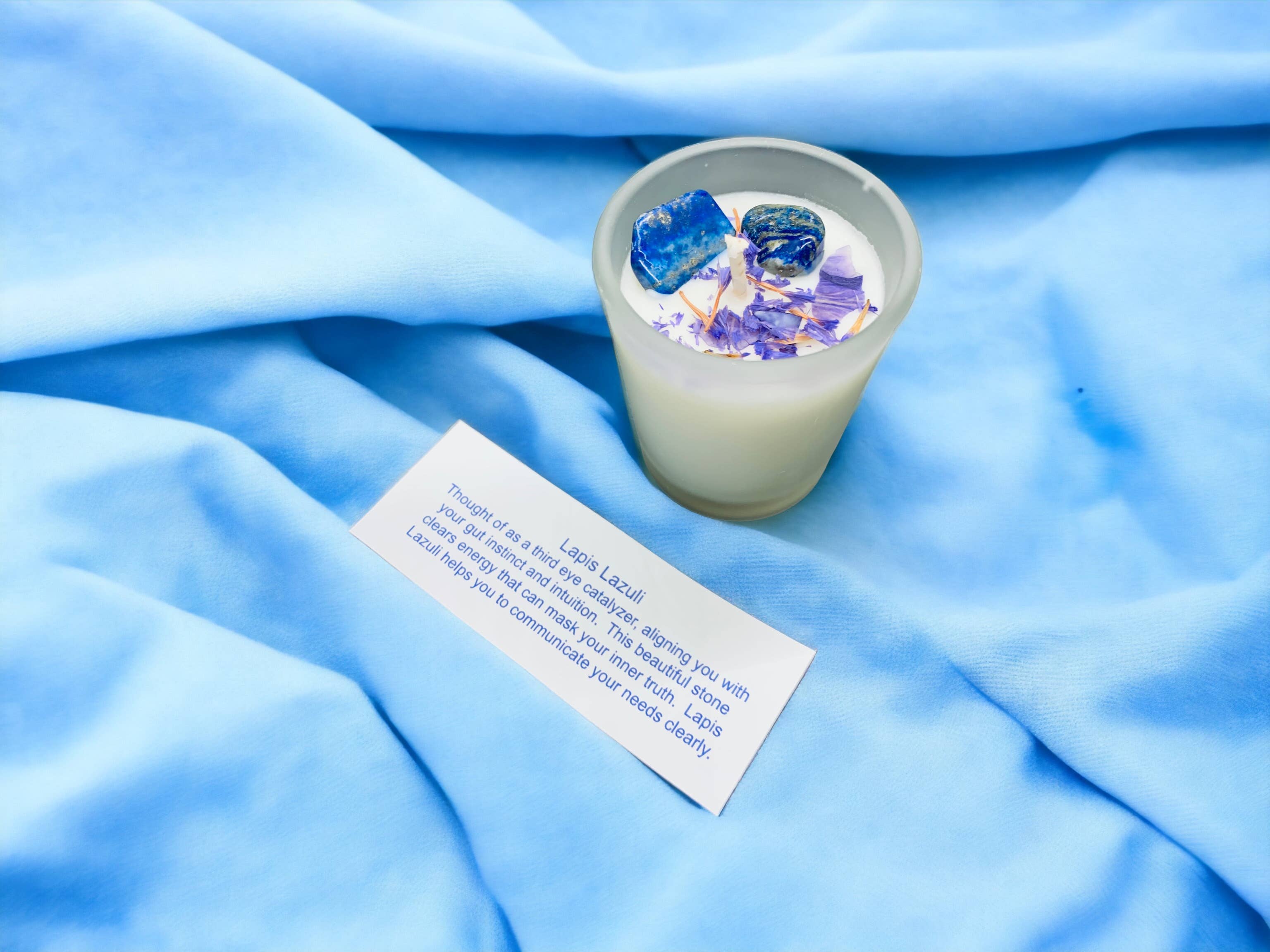 Green Earth Aromatherapy - Wholesale Jar/Filled Candle - Crystal Intention Candles with Natural Soy Wax5