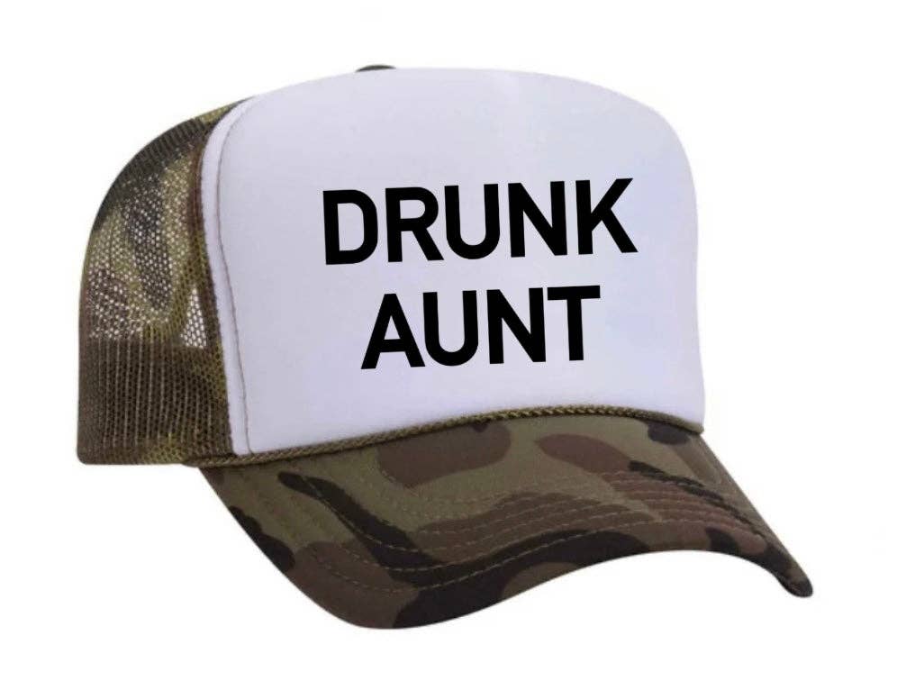 Inappropriate Trucker Hats - Wholesale Trucker Hat - Women's - Drunk Aunt Trucker Hat11