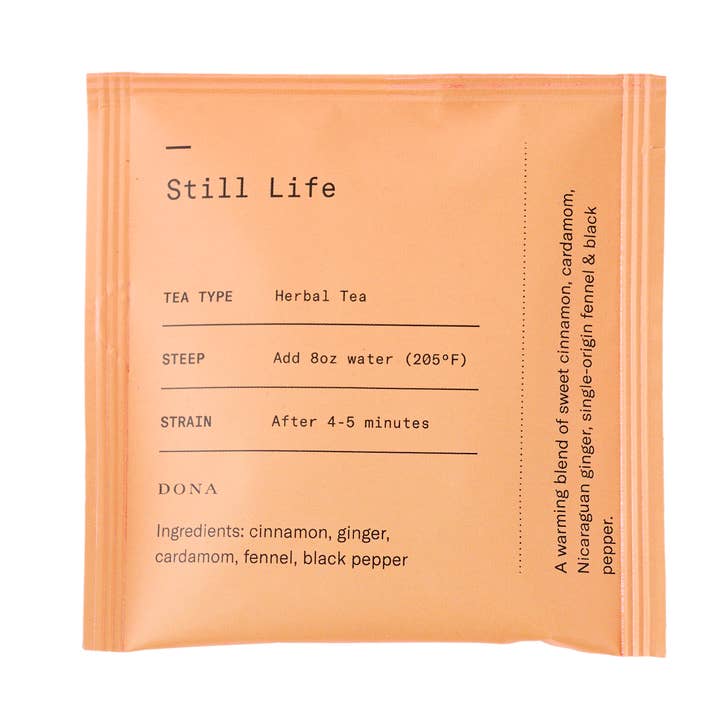 DONA - Wholesale Loose Tea - Bulk Sachets Herbal Tea (50 count)8