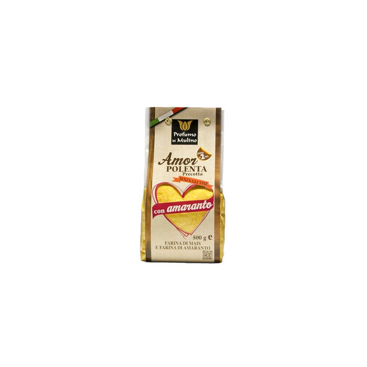 LOVE PRECOOKED POLENTA WITH AMARANTH for wholesale by Molino Riva