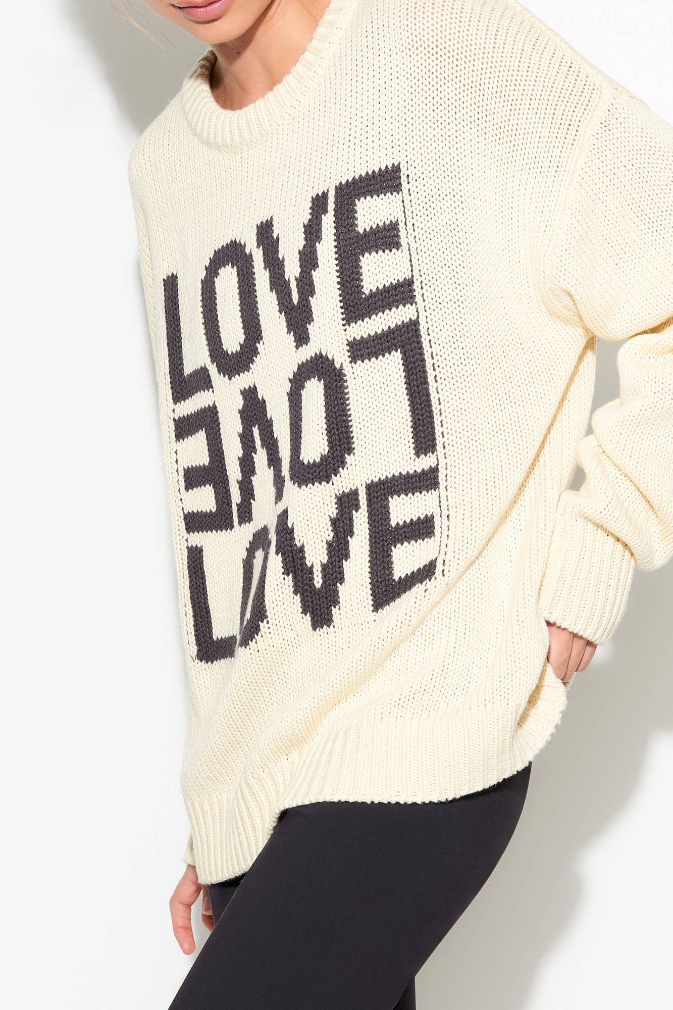 Spiritual Gangster – Großhandel Strickpullover – Damen – Love Mantra Pullover7