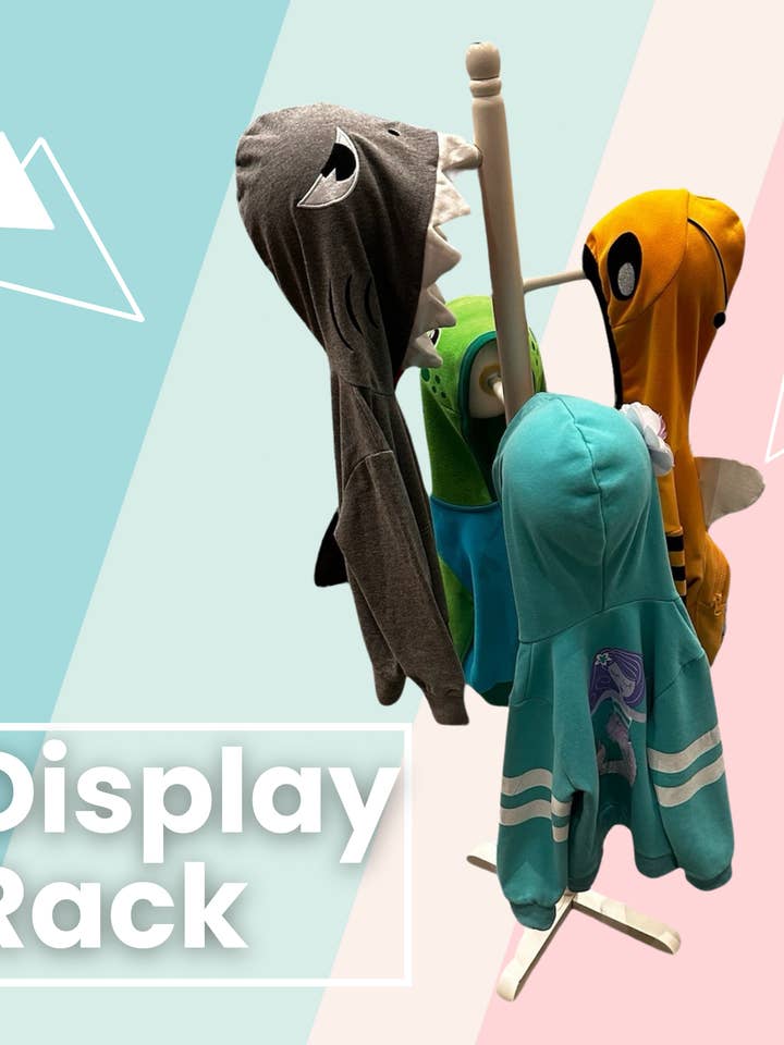 Hoodie displayrek voor wholesale door Doodle Pants