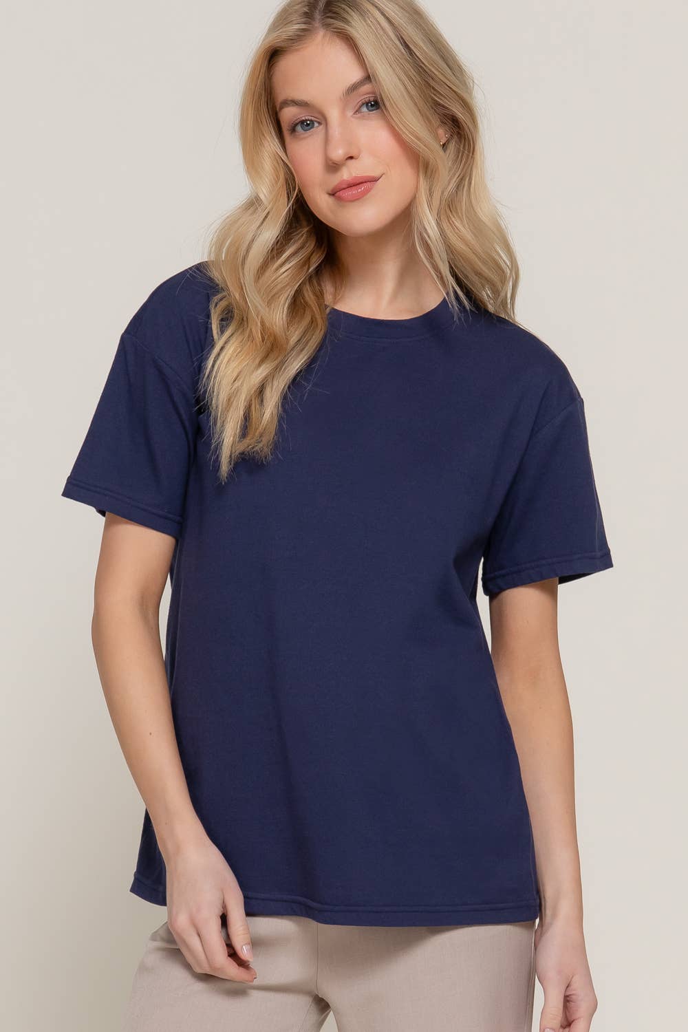 Active Basic | Active USA – wholesale Knit top – Women's – Short Sleeve Round Neck Tee29