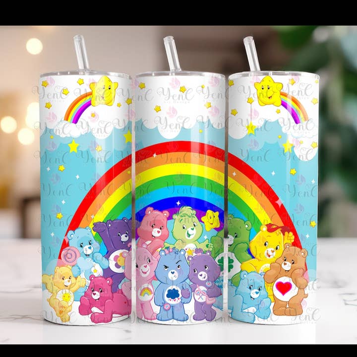 Creations by Trudy - Wholesale Insulated Mug/Tumbler - Care bear friends tumbler0