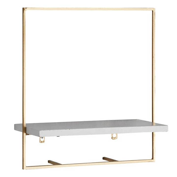 Brass Wall Shelves - Small for wholesale by Angle