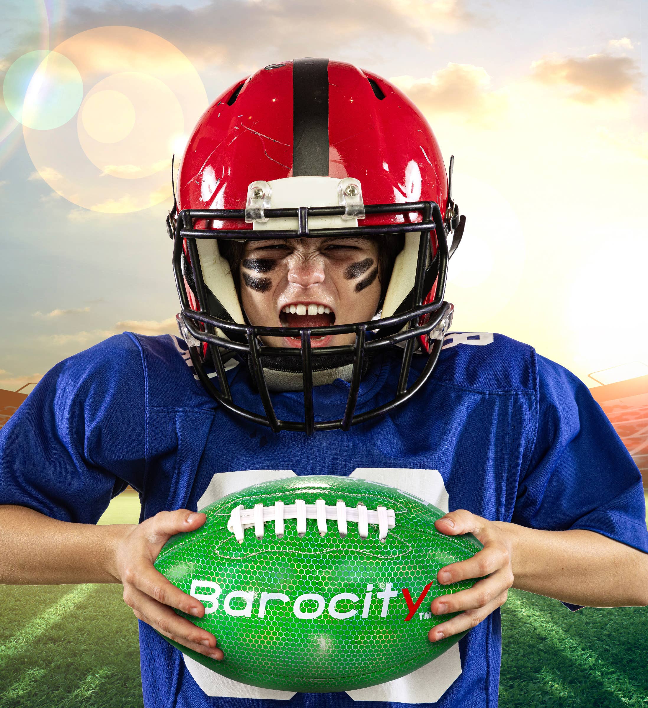 Cota Global – wholesale Sports ball – Football - Green Modern Pattern - Size 63