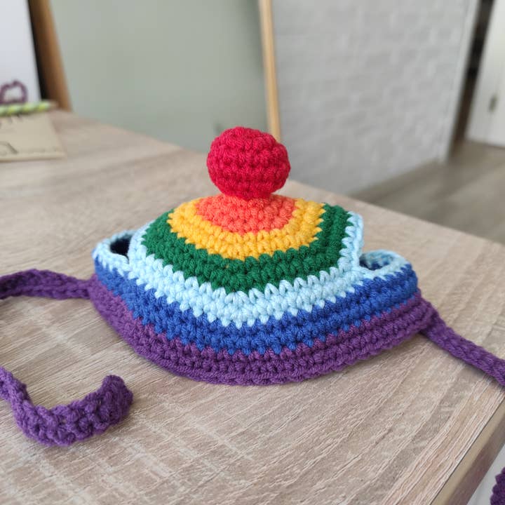 Gorro de Gato con Pompones Disfraz de Mascota Orgullo LGBT Accesorio para Fotos de Gato para venta al por mayor de FairyBabyGifts