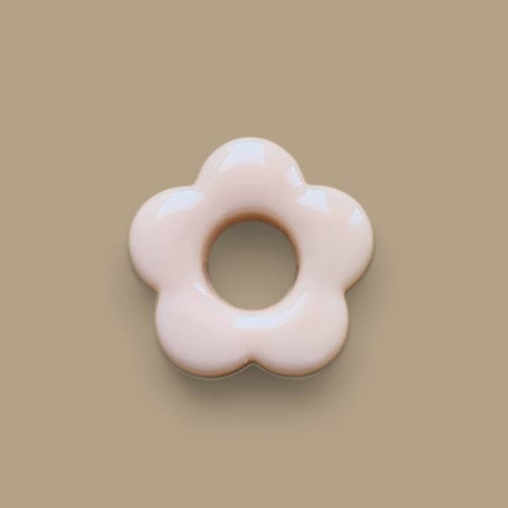 agathe & cocö - Wholesale Hoop Earrings - Fleur Billie MM - Choose your color!8