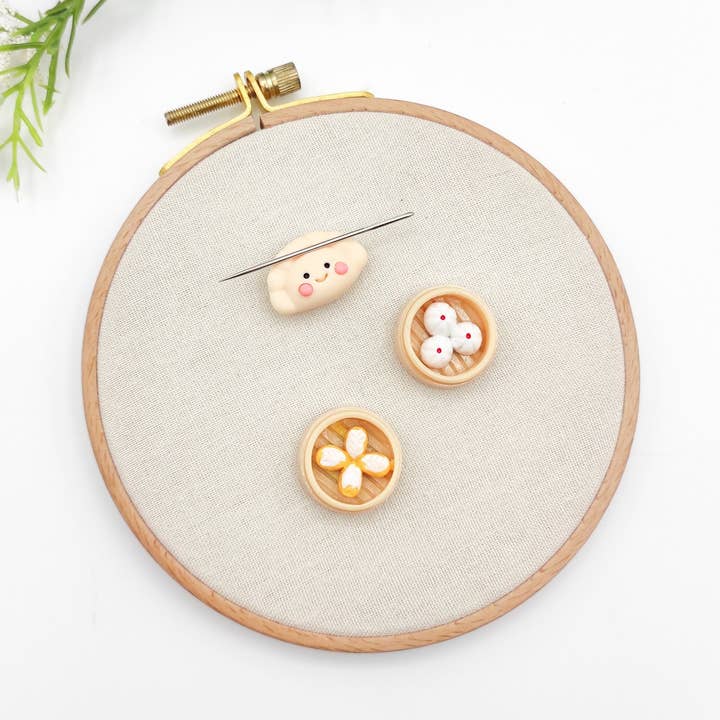 Dim Sum needle minder for wholesale by SChandworks