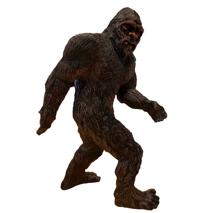 Texas Toy Distribution – wholesale Decorative figurine – Bigfoot Painted Resin Figurine, 5" Tall Dark Brown Cryptid