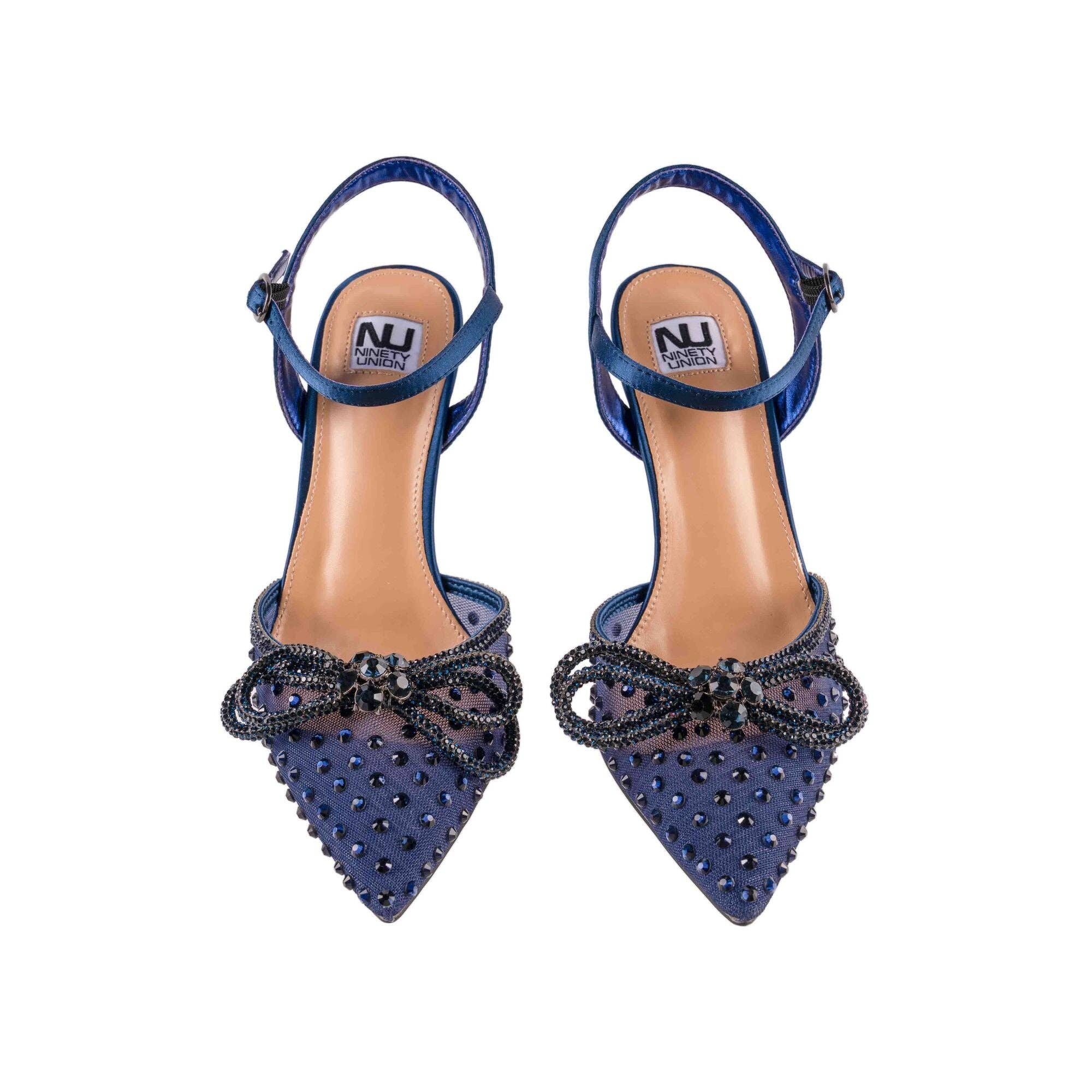 LADY COUTURE – Salto alto - Mulher por atacado – Bomba de malha elegante com biqueira fina Ninety Union GLORIA26