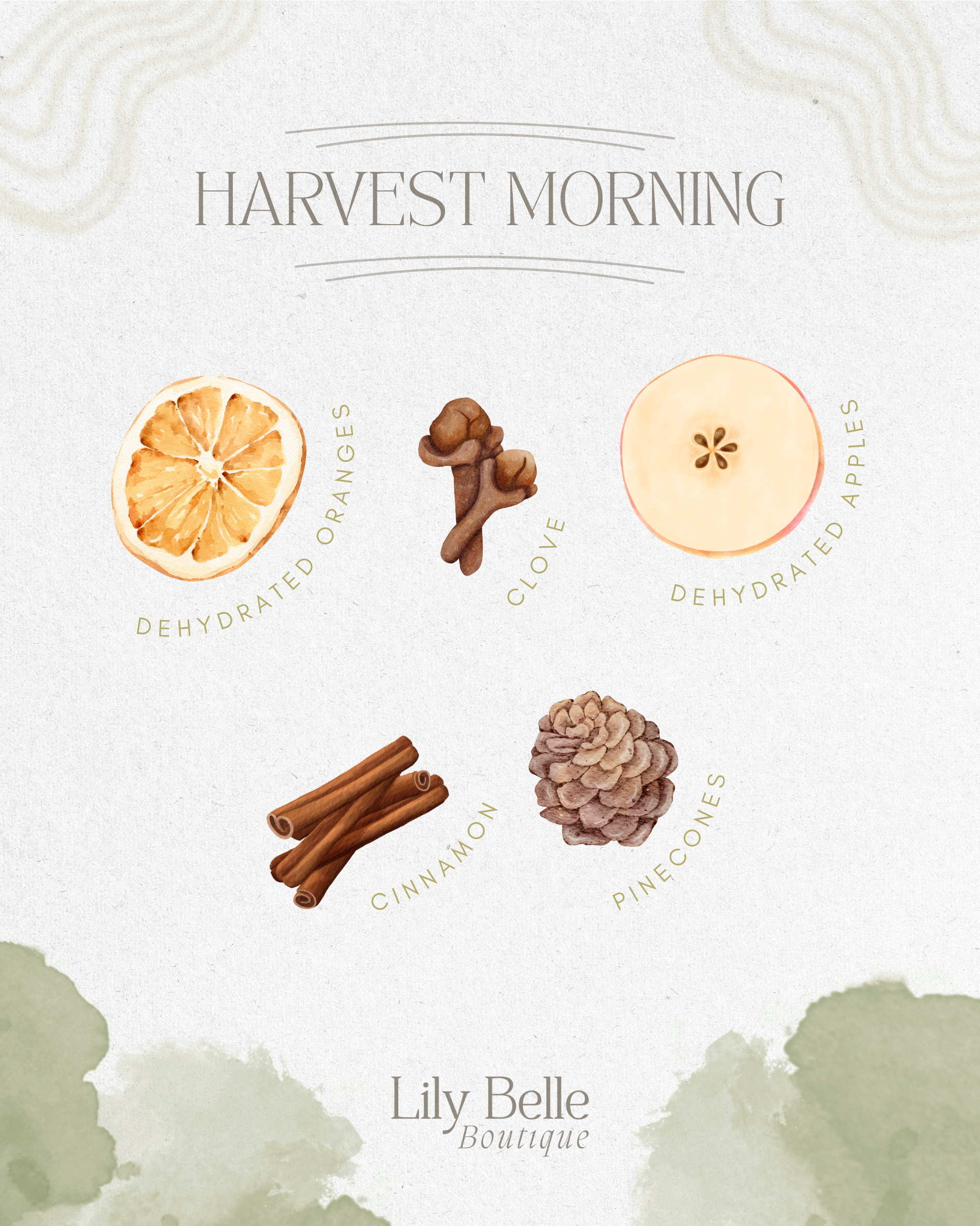 Lily Belle Boutique – wholesale Potpurri – Skördemorgon Simmer Pot | Apelsin Kanel Kryddnejlika3