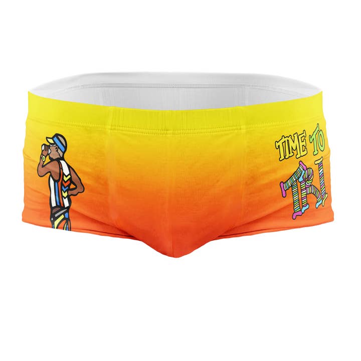 OTSO - Venta al por mayor Bañador - Hombre - Bañador trunk hombre - Time to tri Run