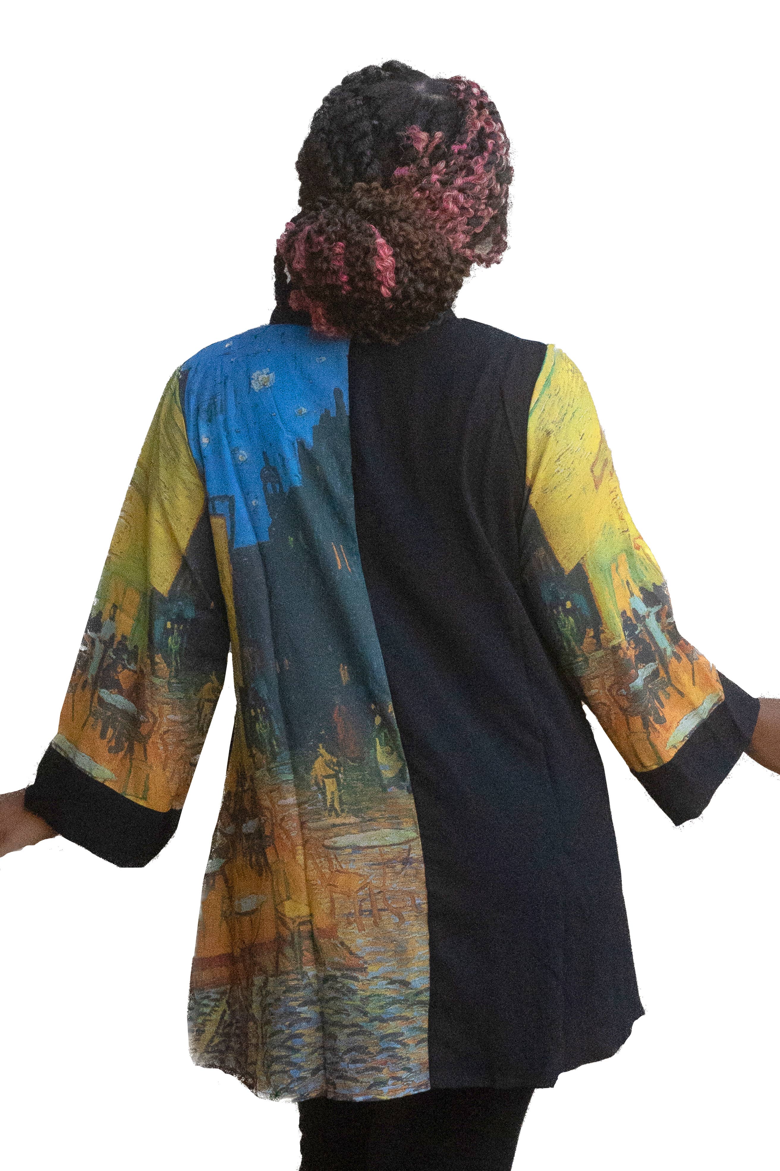 Breeke - Vente Tunique – femme - Van Gogh Café Swing Top (SW-VG-CAFE)1