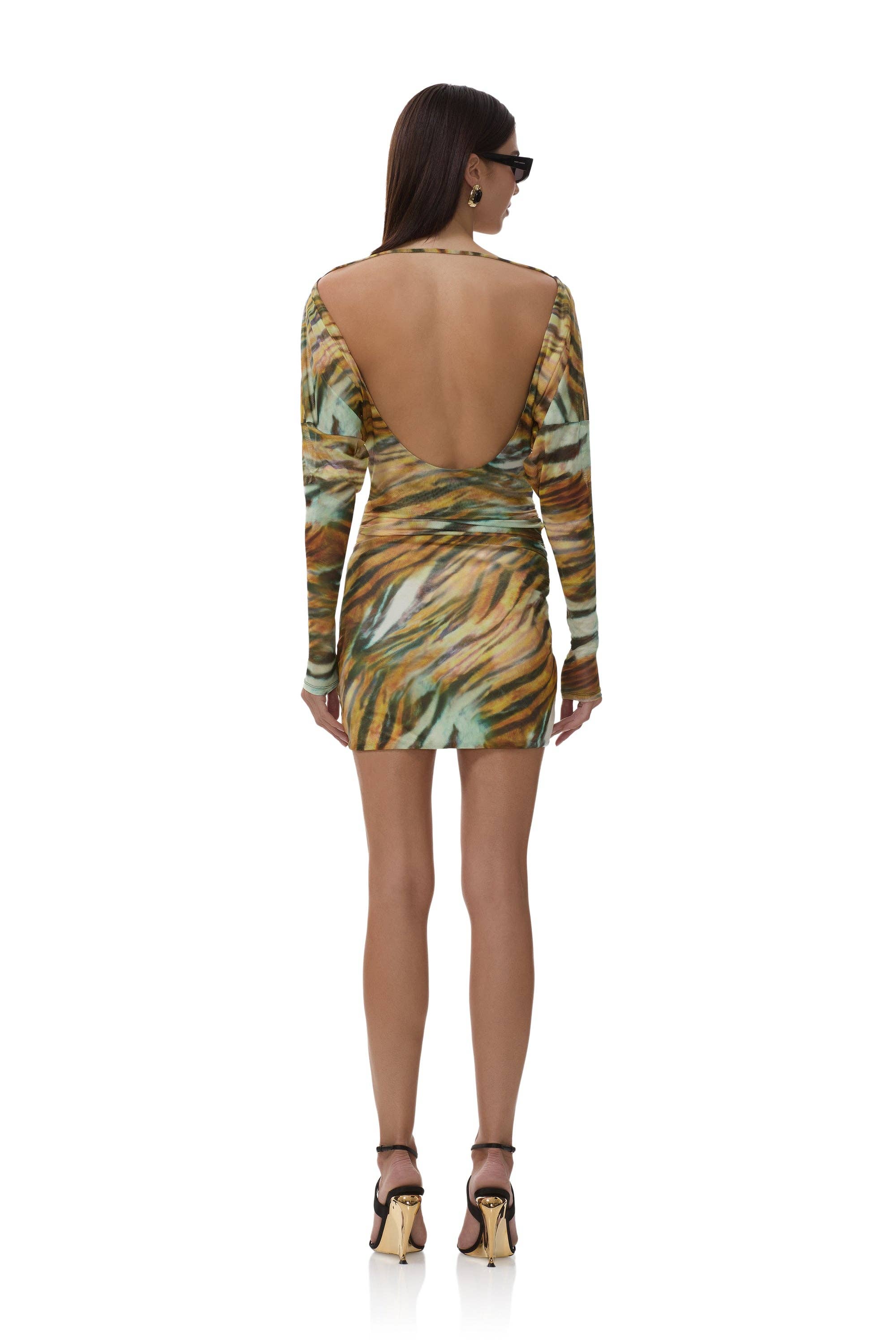 Tigre de Citron Vestido Mara - Tigre Limón de venta al por mayor en Faire4