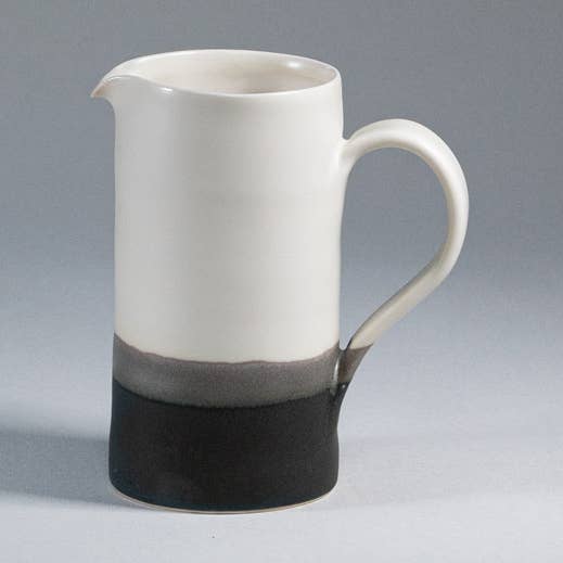 Medium White Jug for wholesale by Edit Juhasz Ceramics