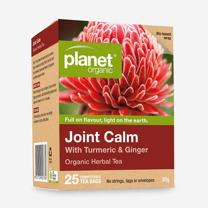 Joint Calm Tea Bags for wholesale by Planet Organic