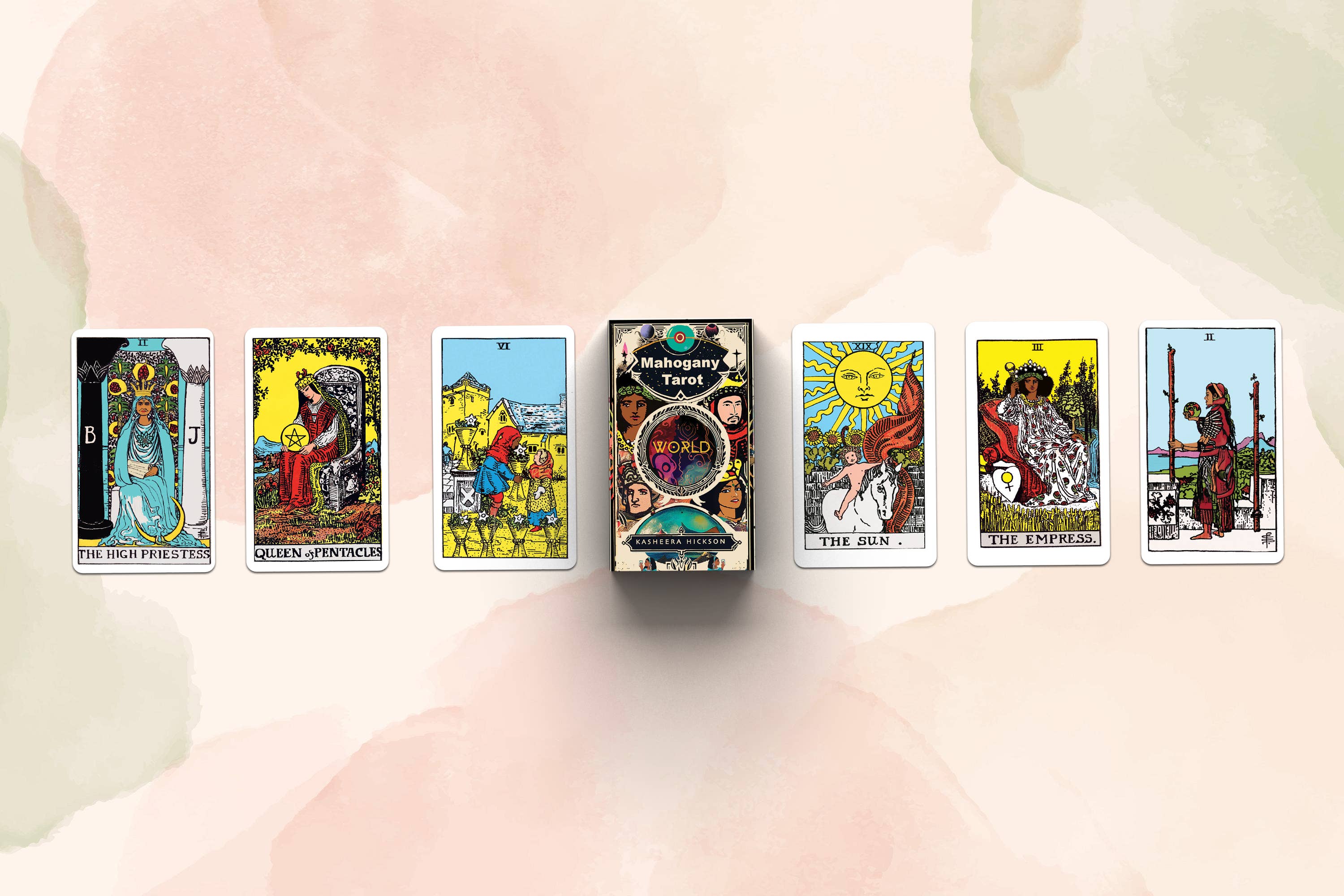 Mahogany Tarot - Vendita all'ingrosso Carta dei tarocchi/oracolo - Mahogany Tarot WORLD EDITION | Mazzo di tarocchi classico5