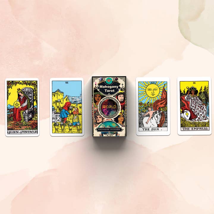 Mahogany Tarot - Vendita all'ingrosso Carta dei tarocchi/oracolo - Mahogany Tarot WORLD EDITION | Mazzo di tarocchi classico5