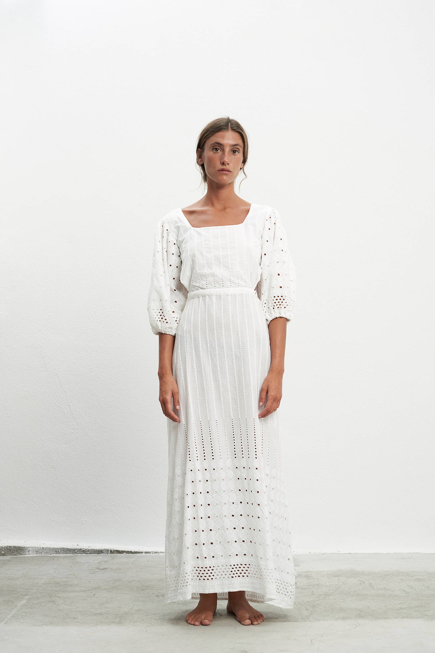 PAR&ESCALA – wholesale Dress – Women's – BRUNA WHITE DRESS0