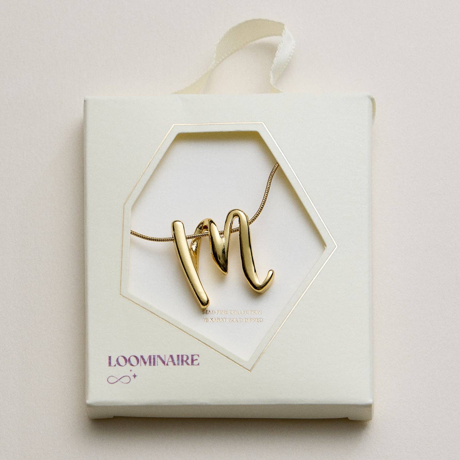 Frem - Wholesale Pendant/Charm Necklace - A Set of 16 Letters Gold Dipped Necklace – Gold & Silver Alphabet Charm Jewelry32