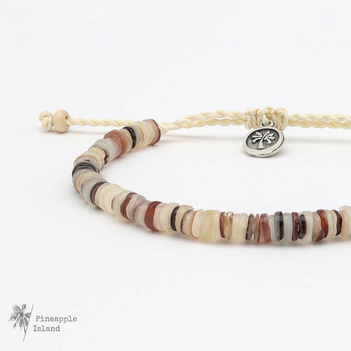 Pineapple Island - Wholesale Beaded Bracelet - Pakui Natural Bead Surf Bracelet, by Pineapple Island