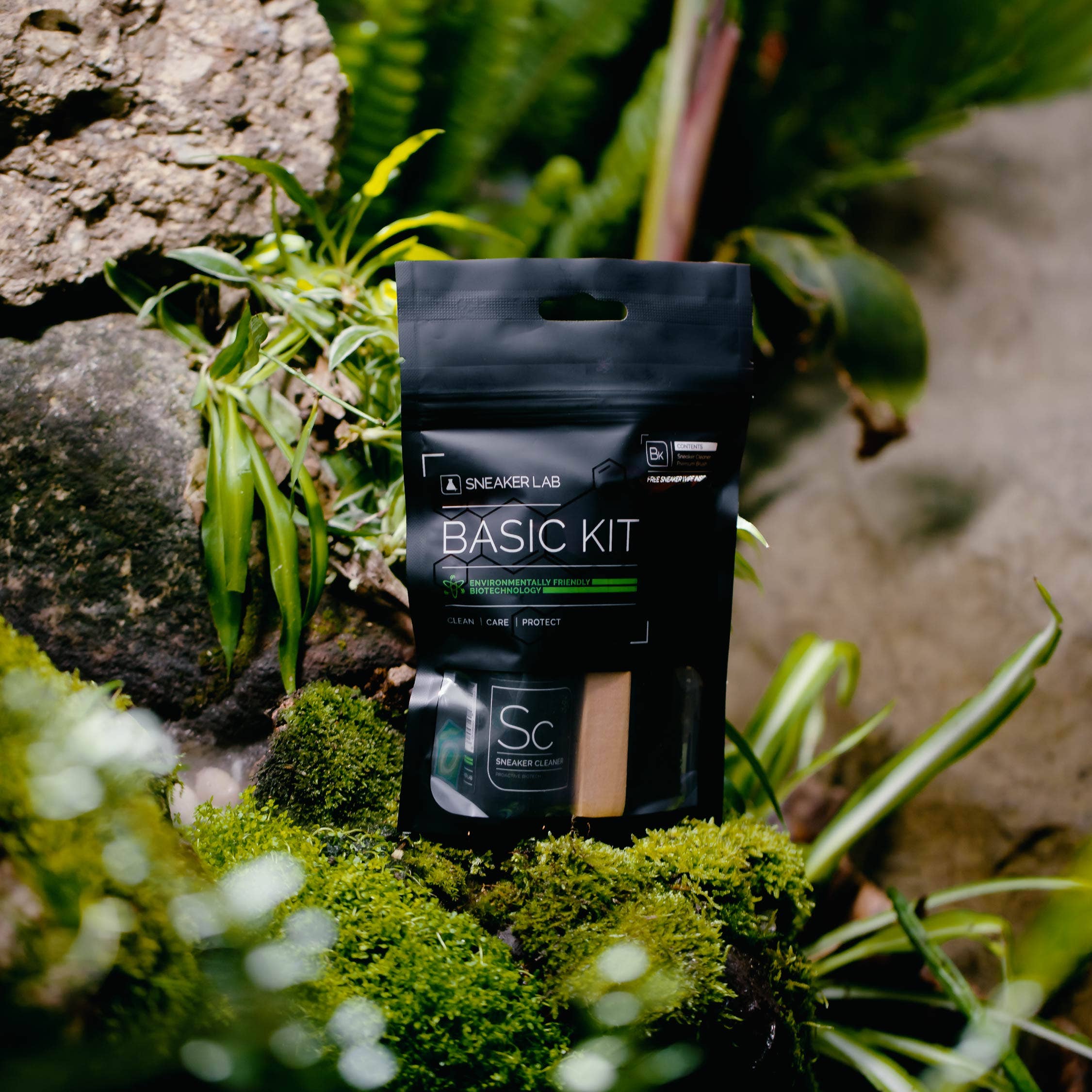 Sneaker LAB - Wholesale Shoe Care Kits & Sets - Basic Sneaker Cleaner Kit with Hard Wood Brush3