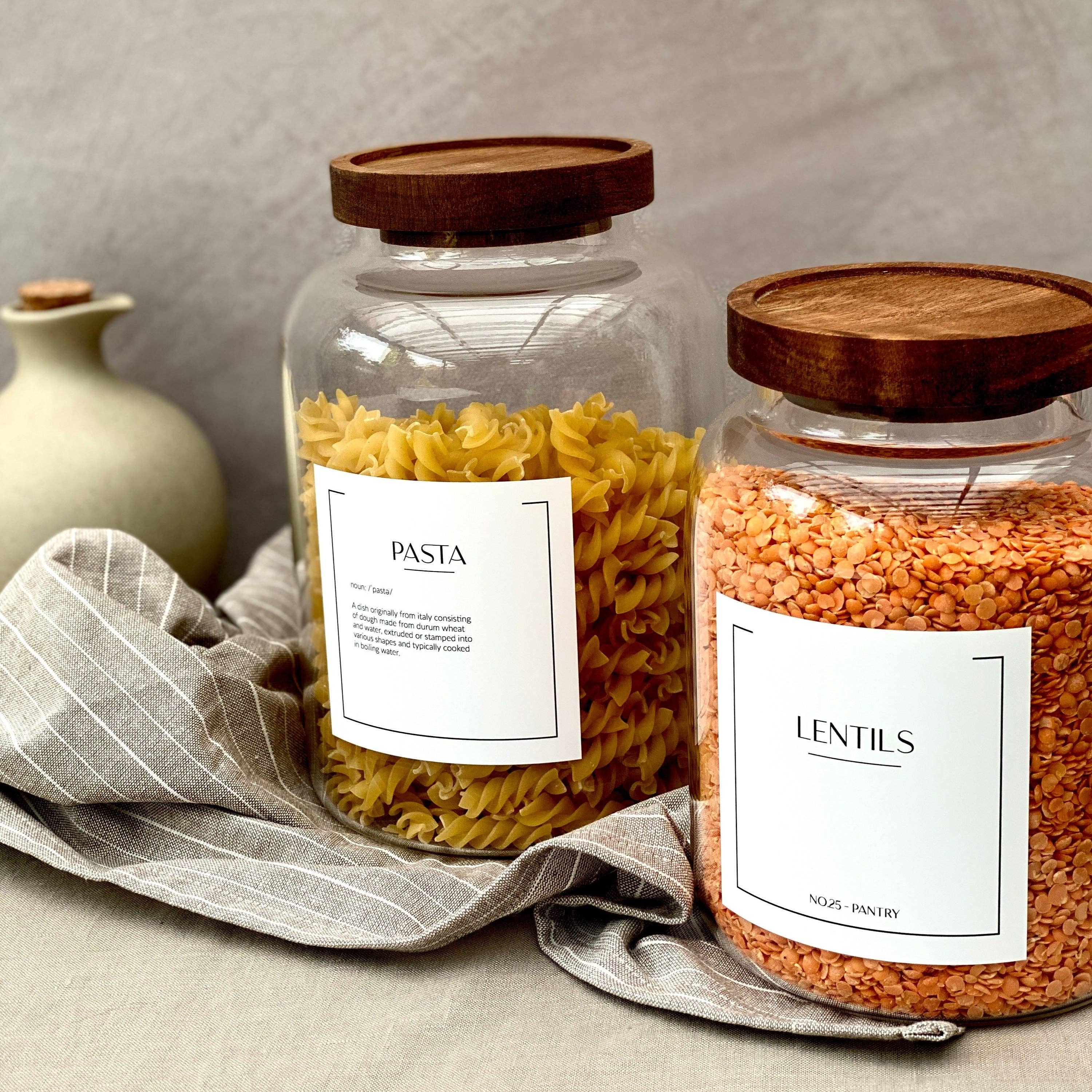 So At Nature – wholesale Food/beverage label – Large Pantry Labels - Pantori3