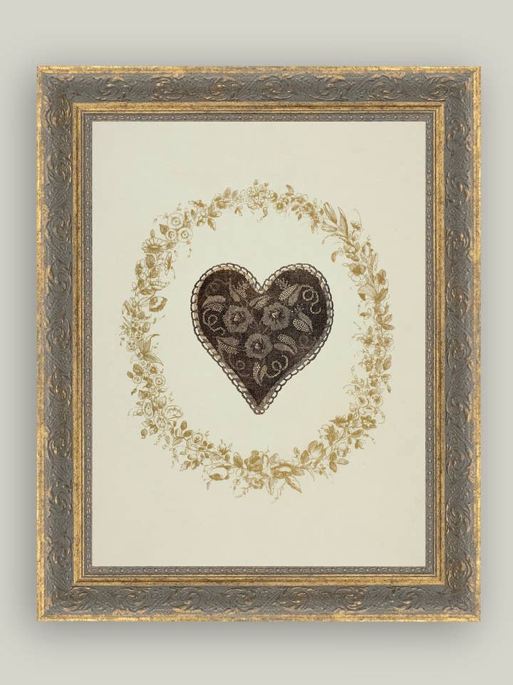 Coração Coroado por atacado de Petal Lane Home