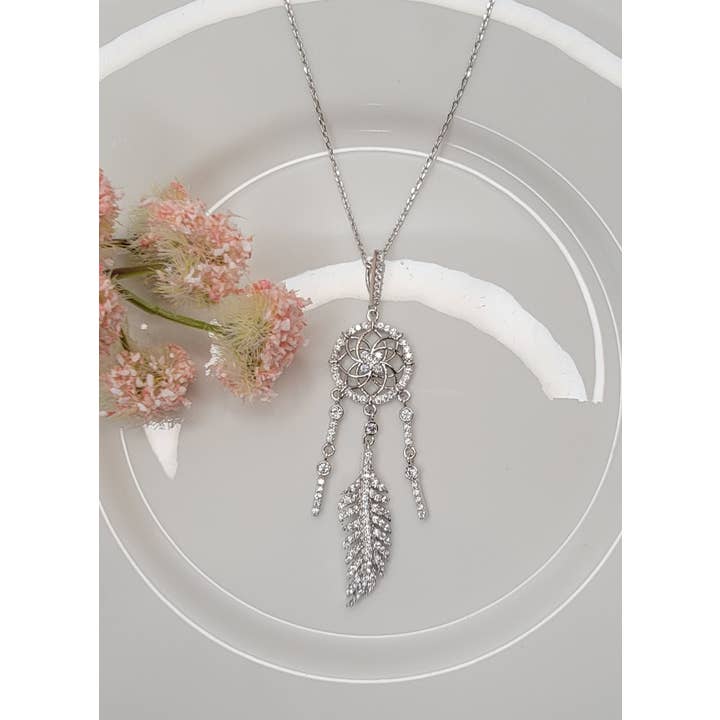 BETTYOH INC - Wholesale Pendant/Charm Necklace - DREAM CATCHER NECKLACE.