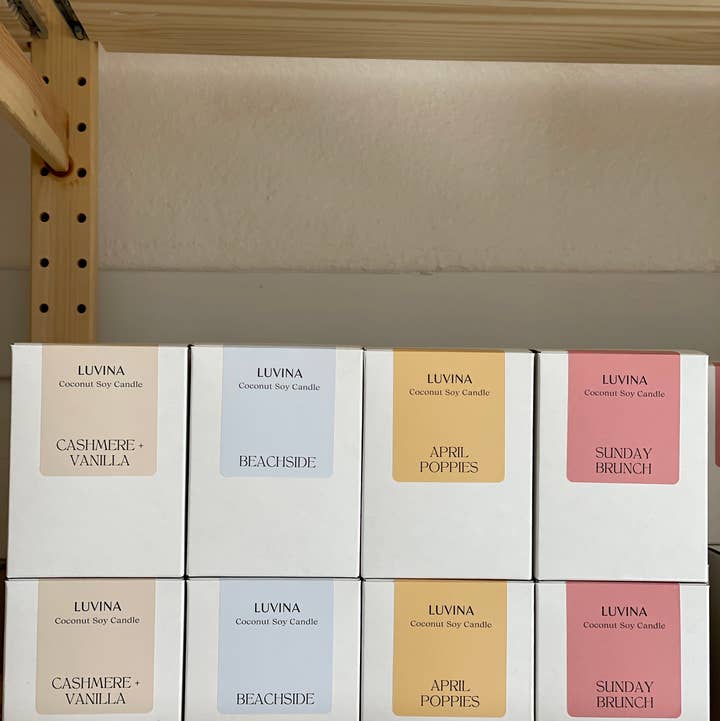 Luvina - Wholesale Jar/Filled Candle - Matcha Latte2