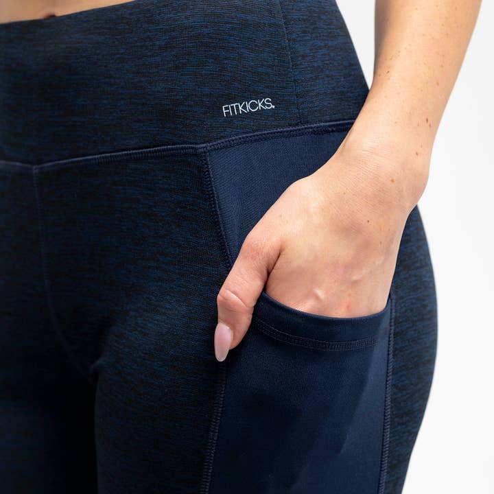 DM Merchandising - Wholesale Athletic/Lounge Leggings - Women's - FITKICKS Crossover Legging Colorblocked Collection