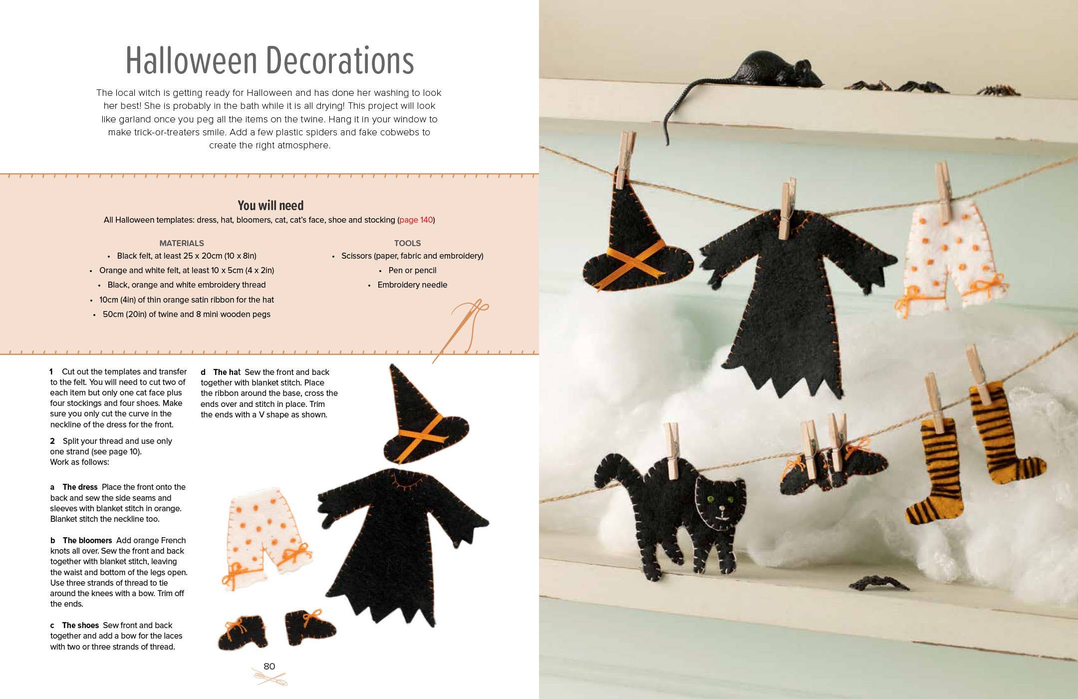 Penguin Random House LLC - Wholesale Crafts, Hobbies & DIY - A Year of Felt Decorations11